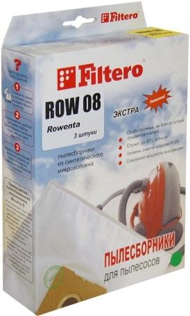 Пылесборники Filtero ROW 08 Экстра, пятислойный, 3 шт.