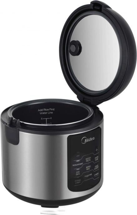 Мультиварка Midea MPC-6034, 400Вт, серебристый