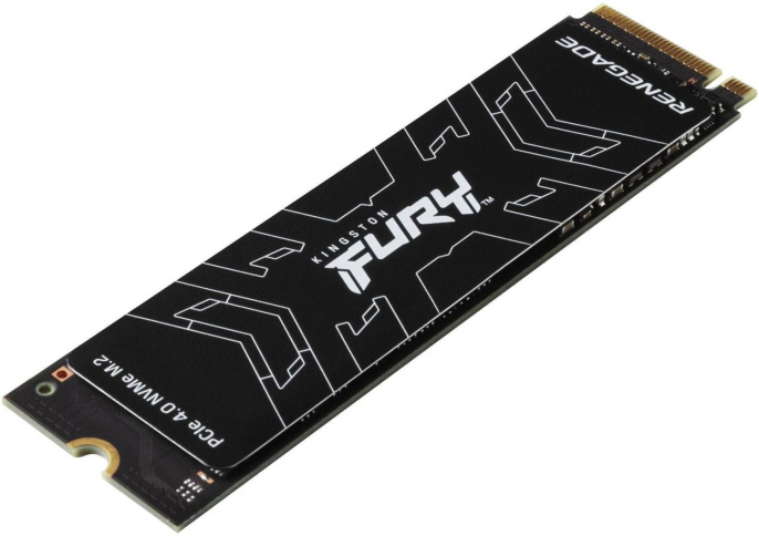Накопитель SSD M.2 2280 M PCI Express 4.0 x4 Kingston 1Tb Fury Renegade SFYRS/1000G 7300/6000 MBps TLC
