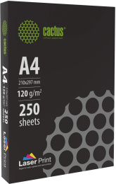 Бумага Cactus LaserPrint CS-LPA4120250, A4, для лазерной печати, 250л, 120г/м2, белый