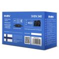 Колонки Bluetooth Sven 340,  2.0,  черный [sv-021399]