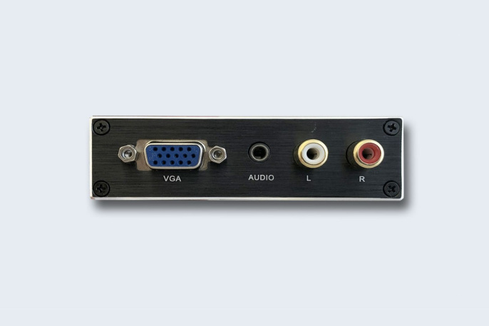 TNTV/TNT MMS-VAH3 Конвертер, VGA+AUDIO HDMI, HD-DB15+MINIJACK+2xRCA HDMI, Female, DC 5V, интегрированный конвертер видеоразрешений/scaler