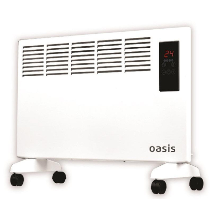 Конвектор OASIS DK-15, 1500Вт, с терморегулятором, белый