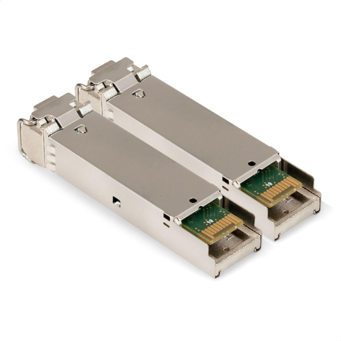 Комплект: Сетевой адаптер SFP ExeGate EXE-82576-F2 + 2xТрансивер Multi-Mode до 550м ExeGate EXT-1G-MM850-LC2-550M (EX296229RUS: PCI-E x1 v2.0, порты 2x SFP (10/100/1000Mb/s), Gigabit Server NIC Intel Chipset 82576-F2 + 2xEX298329RUS: Tx:850/Rx:850 нм, до 