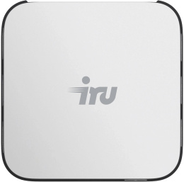 Неттоп IRU Planio 115 N100 0.8 16Gb SSD512Gb UHDG Windows 11 Pro 2xGbitEth WiFi BT серебристый 2099141