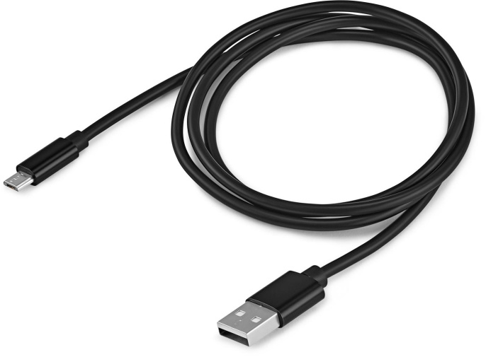 Кабель Buro BHP RET LGHT-B USB m -micro USB m 1м черный