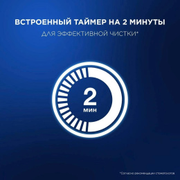 Электрическая зубная щетка Oral-B Vitality Pro, насадки для щётки: 1 шт, цвет: голубой [80756780]