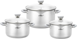 Набор кастрюль Vitek Вкус жизни VT-SS1226 6 предметов