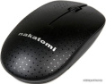 Мышь MRON-02U BLACK Nakatomi Navigator RF 2.4G Optical - 6 кнопок ролик прокрутки, USB, черная