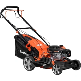 Газонокосилка бензиновая SKIPER GW461S 46 см, самоходная, Loncin 4 лс, мульчер, сталь. дека, травосб. 60 л, нож 00-00014772