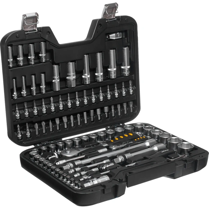 Набор инструментов 94 предмета 1/2", 1/4" Inforce, Сталь Cr-V, Профессиональный, 06-07-10