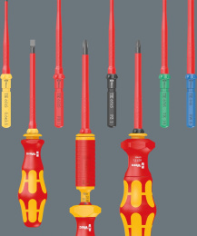 Отвертка Wera Kraftform Kompakt VDE 7 Universal 2 Tool Finder в компл.:7 предметов (WE-006601)