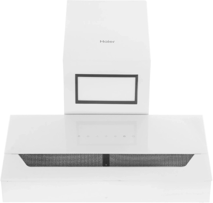 Вытяжка каминная Haier HVX-W682CW белый управление: сенсорное 1 мотор (TD0044974RU)