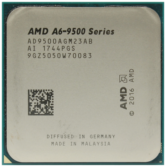 Процессор AMD A6-9500 Oem AD9500AGM23AB 65W, 1MB, AM4