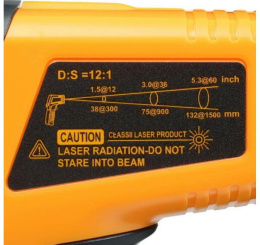 Пирометр DEKO CWQ01, инфракрасный [065-0208]