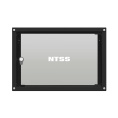 Шкаф коммутационный NTSS Lime NTSS-WL6U5535GS-BL настенный, стеклянная передняя дверь, 6U, 550x370x350 мм