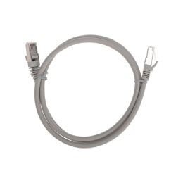 Патч-корд Rexant 02-0210-1 F/UTP RJ-45 вил.-вилка RJ-45 кат.6 1м серый LSZH
