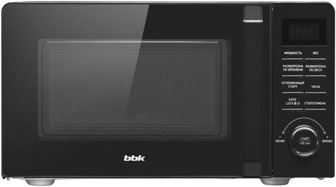 Микроволновая Печь BBK 20MWS-723T/B B 20л. 700Вт черный