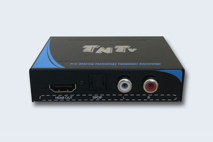 TNTV/TNT MMS-HHSC Конвертер/де-эмбеддер, HDMI HDMI+AUDIO, HDMI HDMI+2xRCA+Toslink, Female, DC 5V