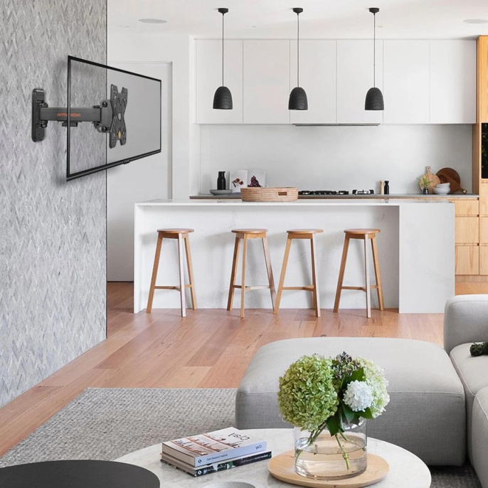 Кронштейн для телевизора Arm Media MARS-5, 10-32", настенный, поворот и наклон,  черный [90715]