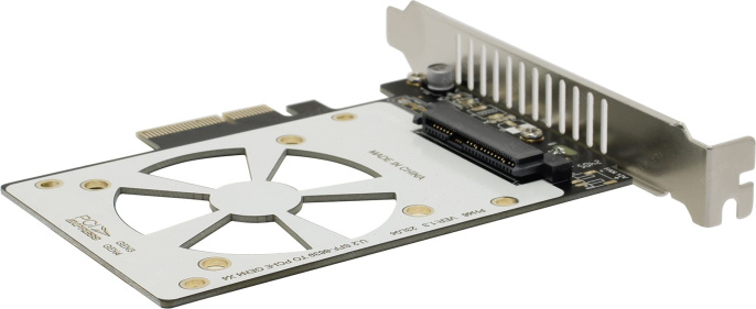 Espada Контроллер PCI-E, U2 SFF-8639 для NVMe SSD, PCIEU2A ver2 45540