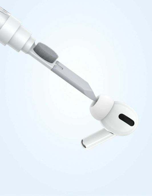 Многофункциональная ручка для чистки наушников UGREEN CP01 55292 Multifunction Earbuds Cleaning Pen. Цвет: серый