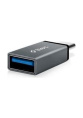 Конвертер TTEC Type-C - USB-A 3.0 OTG Converter. Цвет: серый