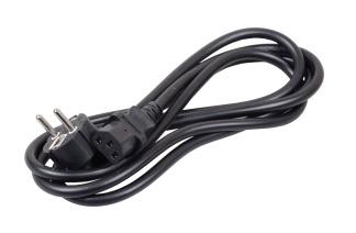 Шнур питания ITK (PC-C13D-1M) C13-Schuko проводник.:3x1.5мм2 1м 230В 10А (упак.:1шт) черный
