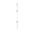 Переходник Apple MMX62ZM/A, Lightning m - Jack 3.5 f , белый
