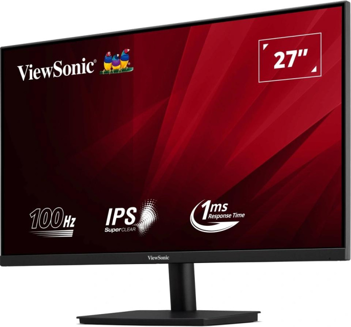 Монитор ViewSonic 27" VA270-H-2 черный IPS LED 16:9 HDMI матовая 300cd 178гр/178гр 1920x1080 100Hz FreeSync VGA FHD 3.5кг