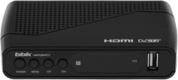 Ресивер DVB-T2 BBK SMP028HDT2 черный (SMP028HDT2 (B))