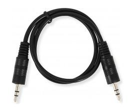 Кабель аудио NingBo JAAC002-0.5, Jack 3.5 m - Jack 3.5 m , 0.5м, черный