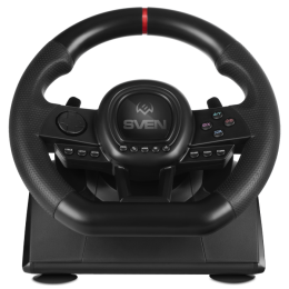 Руль SVEN GC-W650 педали, вибро, D-pad, 21 кл, PS4/PS3/XB1/XB360/NS/PC/X-D-Input