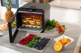 Сушка для фруктов и овощей Gorenje FDK600DB 5под. 600Вт черный