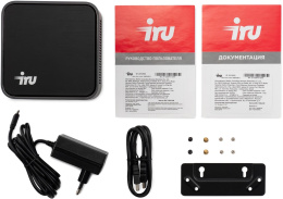 Неттоп IRU Planio 110ALCN N100 0.8 8Gb SSD256Gb UHDG без ОС GbitEth WiFi BT 30W черный RUS 2163802