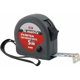 Рулетка 5 м х 19 мм Fine MATRIX 31017