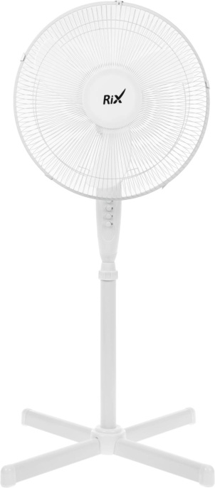 Вентилятор напольный Rix RSF-4000W, белый