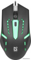Мышь Defender Hit MB-601 черный оптическая 1200dpi USB 3but (52601)