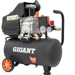 Поршневой масляный компрессор Gigant и набор пневмоинструмента LAS 24/1500K