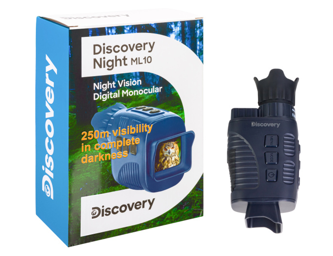 Монокуляр цифровой ночного видения Levenhuk Discovery Night ML10 со штативом 79647