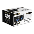 Акустическая система 2.0 ExeGate Accord 200 питание USB, 2х3Вт 6Вт RMS , 60-20000Гц,цвет черный, синяя подсветка, Color Box EX289685RUS