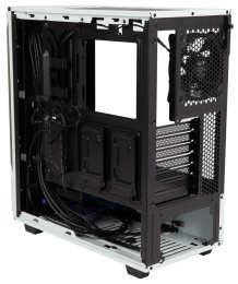 Корпус ATX HIPER PW81, Midi-Tower, без БП, белый