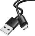 Кабель Usams SJ709 Lightning 2.4A Fast Charging Data Cable - YD Series 1m Черный (SJ709USB01)