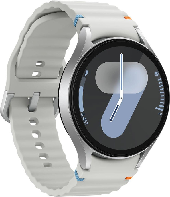 Смарт-часы Samsung Galaxy Watch 7 LTE 44мм,  1.47",  с SIM,  серебристый