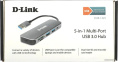 Хаб разветвитель D-Link DUB-1325/A2A, серый