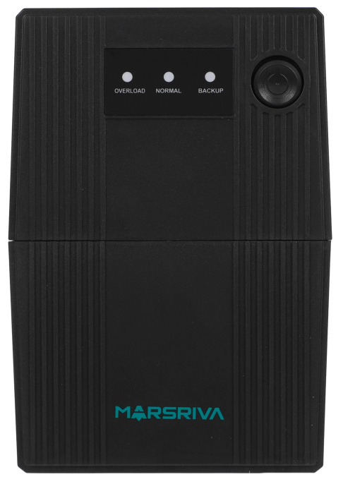 Источник бесперебойного питания Marsriva MR-UF650 (31053177) (12V/7Ah, линейно-интерактивный, 1 фазный вход/1 фазный выход, 650ВА, 360Вт, 50, 60Гц, 2хSchuko)