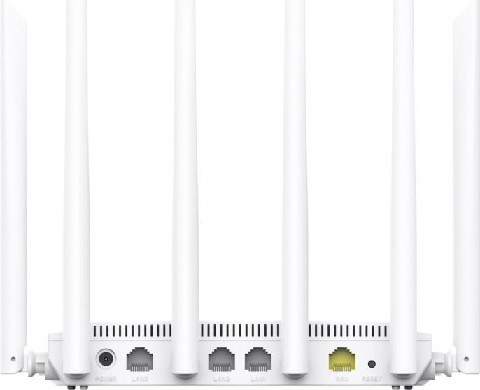 Wi-Fi роутер Netis NC63, Wi-Fi 5, AC1200, 2.4/5ГГц, 3 LAN, белый