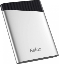 Внешний SSD диск 2.5" Netac Z6S 120GB USB 3.2 Gen 2 Type-C External SSD, R/W up to 510MB/440MB/s,with USB-C to USB-A cable and USB-A to USB-C adapter NT01Z6S-120G-32SL
