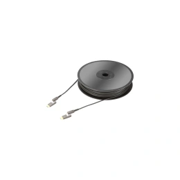 Видео кабель Eagle Cable Profi Micro HDMI 2.0 LWL 18Gbps D>A 10,0 м 3132431010