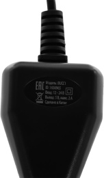 Автомобильное зарядное устройство Buro BUCC1, USB-C, 10Вт, 2A, черный [bucc10s00cbk]